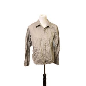 Khaki denim L Shirt